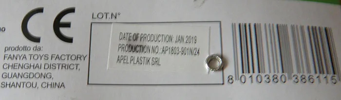 Set di giocattoli da bagno «MORBIDONI» — foto 3 dell'alert A12/01259/21
