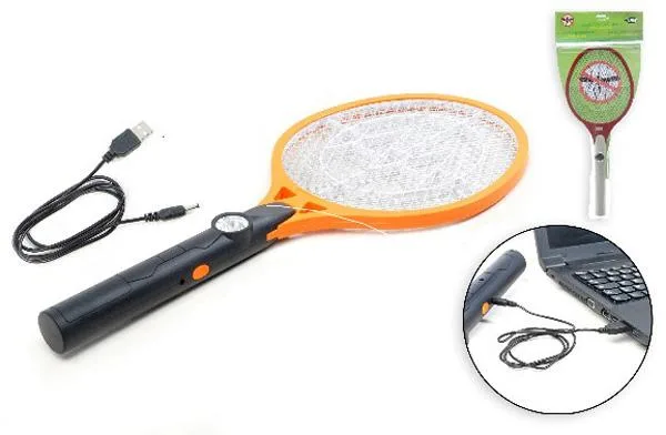 Assassino degli insetti «Mosquito swatter with rechargeable USB» (Green up)