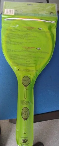 Assassino degli insetti «Mosquito swatter with rechargeable USB» — foto 3 dell'alert A12/0116/19