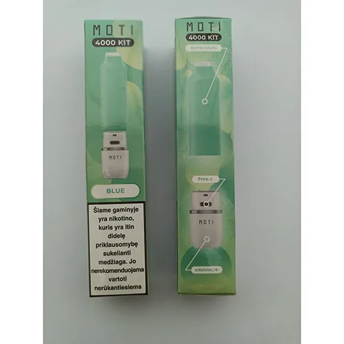 Sigaretta elettronica monouso «Moti Blue» — foto 1 dell'alert A12/02841/24