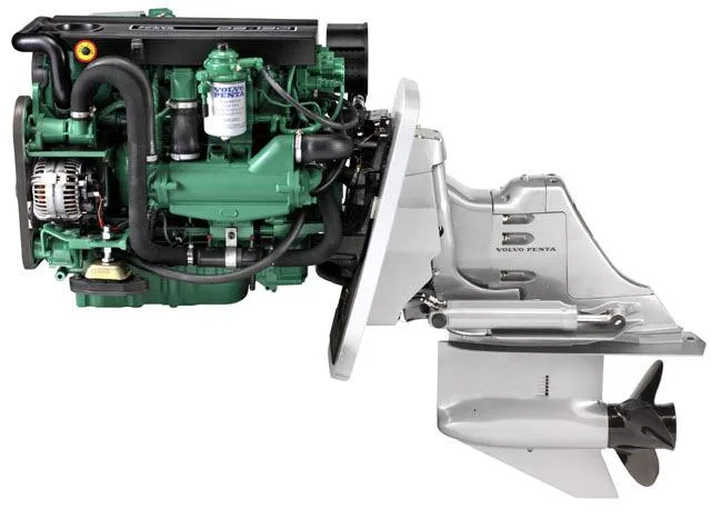 Motori marini – trazione a bordo e a poppa diesel (Volvo PentaMarine engines)