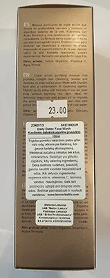 Mousse del viso «Mousse limpiadora / Daily detox face wash» — foto 3 dell'alert A12/00256/23