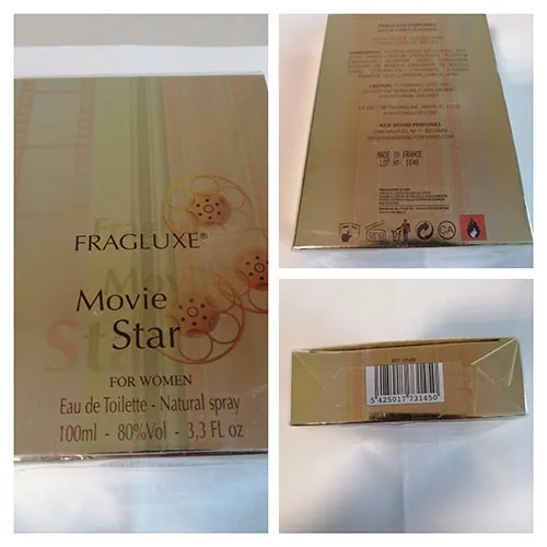 Eau de toilette «Movie star» (FRAGLUXE)