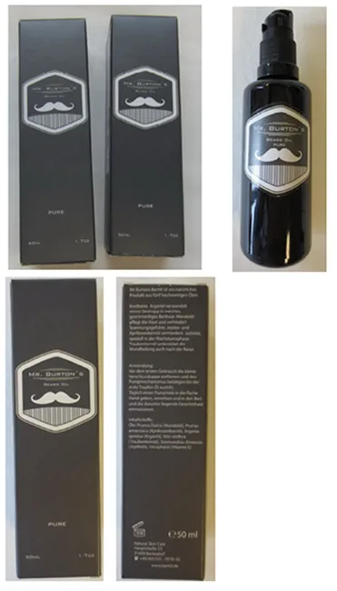 Olio di barba «Mr. Burton's Beard Oil Pure» — foto 3 dell'alert A12/00710/22