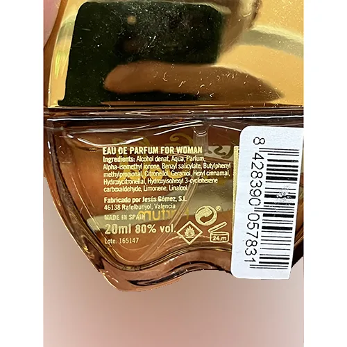 Profumo «Ms. Gold» — foto 5 dell'alert A12/01777/24