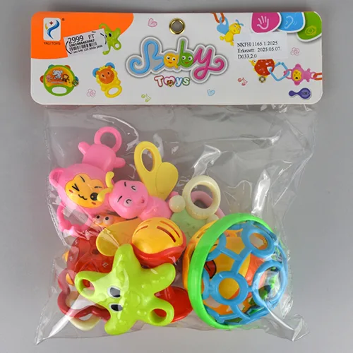 Set di sonagli «műanyag csörgő készlet» (YALI TOYS)