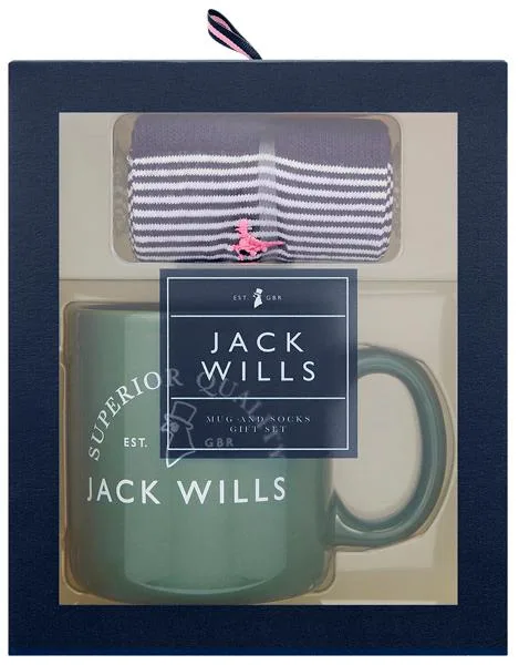 Set regalo tazza e calzino «Mug and Socks Gift Set» (Jack Wills)
