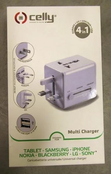 Adattatore per spina da viaggio «Multi Charger» — foto 1 dell'alert A12/0224/18