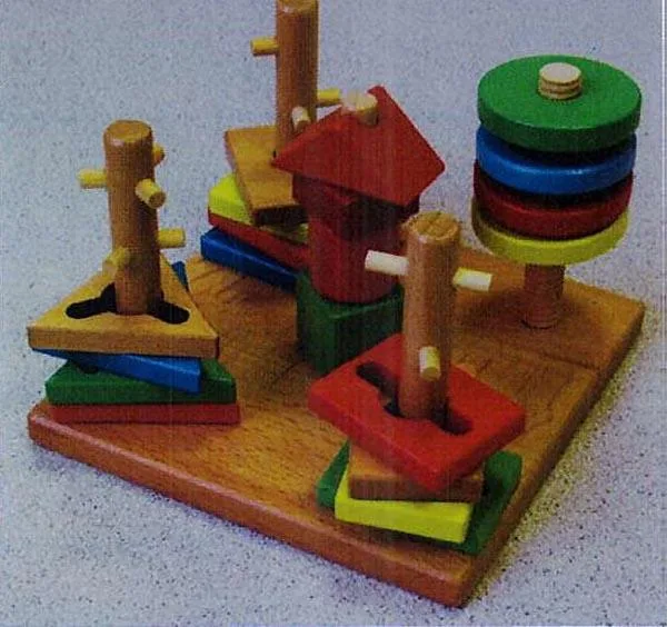 Giocattolo di legno «Multi-color Wisdom Plate» — foto 3 dell'alert A12/0268/18