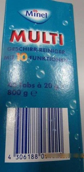 Detersivo «Multi Geschirr-reiniger» — foto 2 dell'alert A12/0123/18