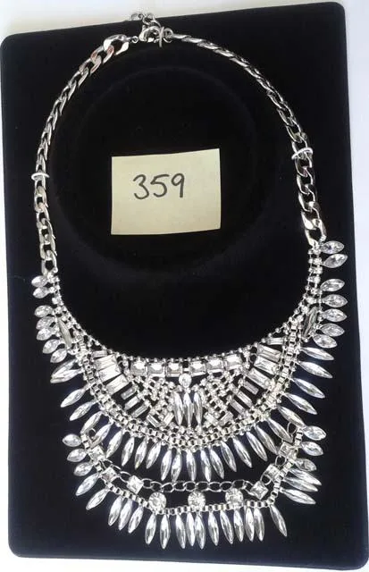 Collana di collane «Multi Stone Necklace Silver» — foto 2 dell'alert A12/2153/14