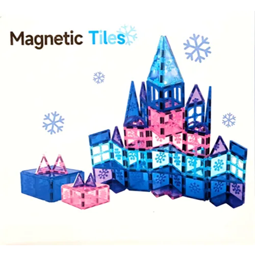 Giocattolo magnetico «Multicoloured Magnetic Tiles»