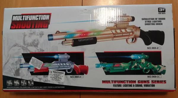 Pistola giocattolo «Multifunction gun» (MULTIFUNCTION SHOOTING)
