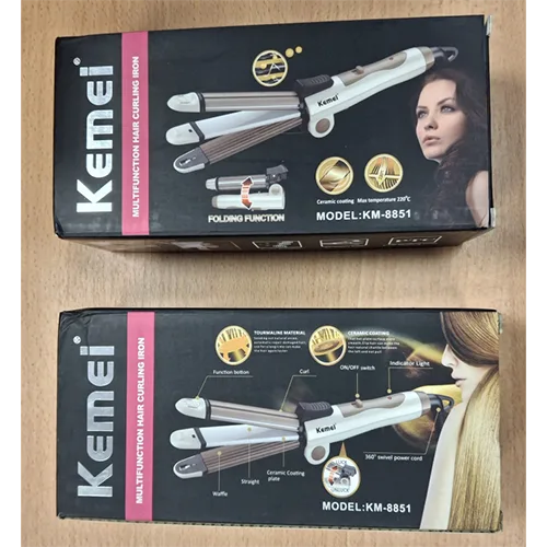 Curler per capelli «Multifunction hair curling iron» (*KEMEI*)