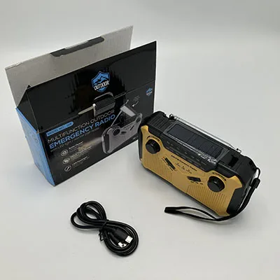 Radio di emergenza «Multifunction Outdoor Emergency Radio» — foto 3 dell'alert SR/00067/26