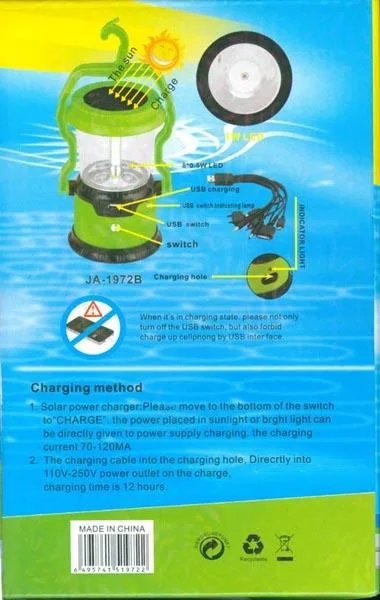 Lampada a LED portatile «Multifunctional Camping Lamp» — foto 4 dell'alert A12/1507/17