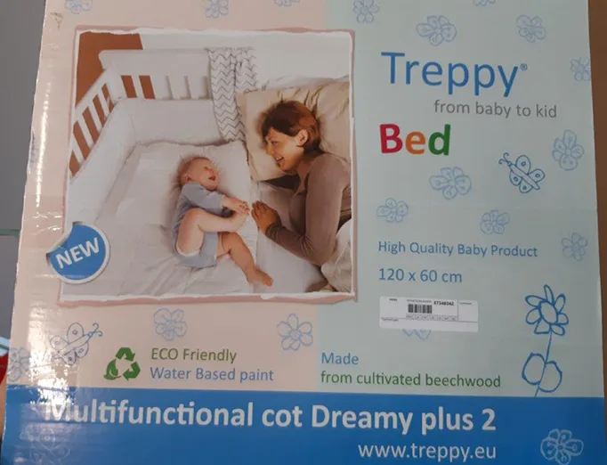 Culla per bambini «Multifunctional cot Dreamy plus 2» (Treppy)