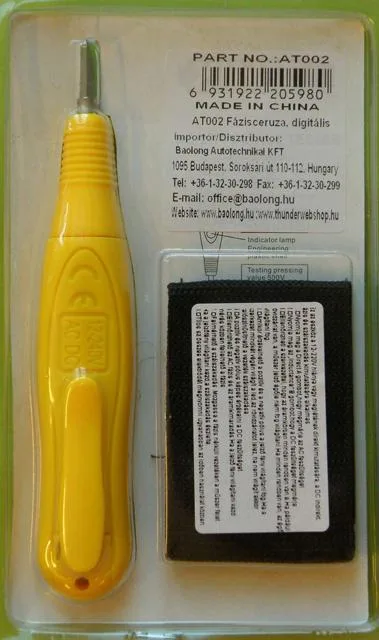 Tester di tensione «Multifunctional Digital Tester» — foto 1 dell'alert A12/1655/13