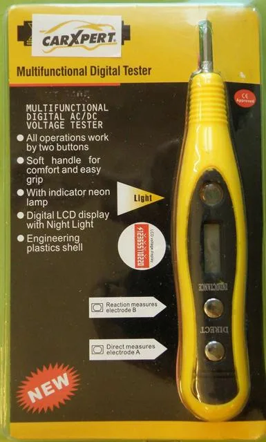 Tester di tensione «Multifunctional Digital Tester» — foto 2 dell'alert A12/1655/13