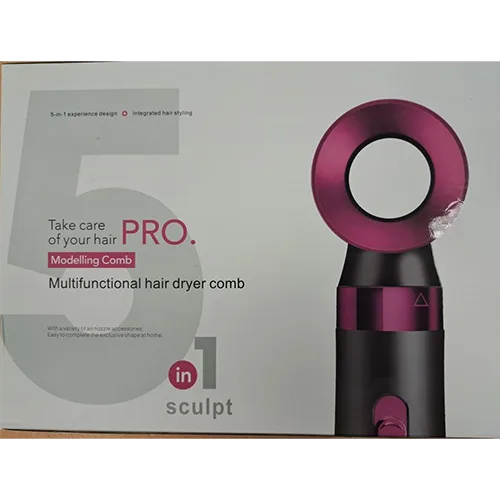 Asciugacapelli «Multifunctional hair dryer comb 5 in 1 - Pro hair dryer - Modelling comb» — foto 1 dell'alert SR/00914/26