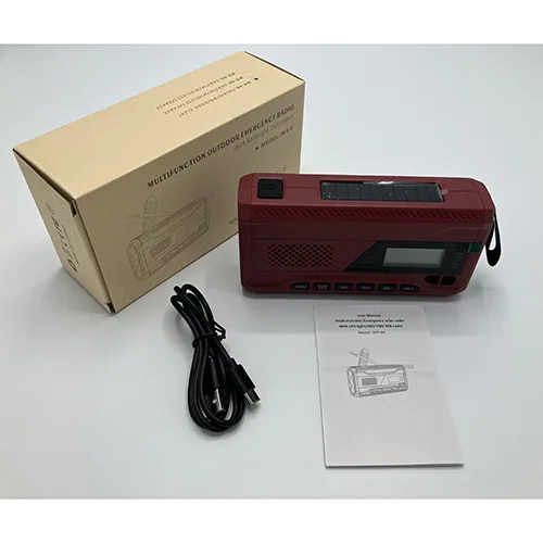 Radio di emergenza «Multifunctional outdoor emergency radio» — foto 2 dell'alert A12/03294/24