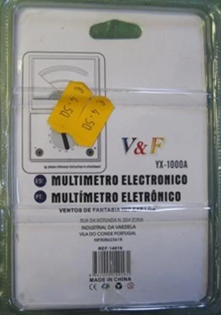Multimetro elettronico "Multímetro Electrónico" & #13; & #13; — foto 3 dell'alert A12/0925/12