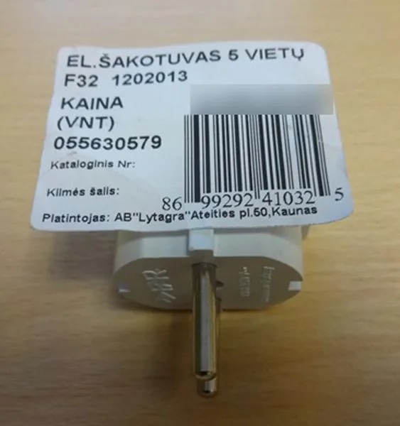 Multiplug — foto 2 dell'alert A12/1121/18