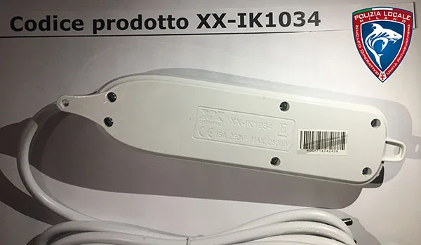 Piombo di estensione «MULTIPRESA 4 POSIZIONI» — foto 3 dell'alert A12/01267/21