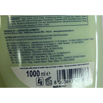 Sapone liquido «Muschio Bianco emolliente cremoso con gucerina» (GENERA)