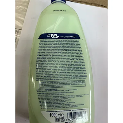 Sapone liquido «Muschio Bianco emolliente cremoso con gucerina» — foto 3 dell'alert A12/01355/24