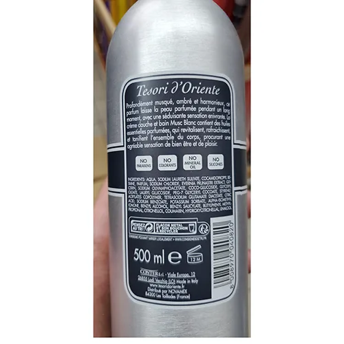 Crema da bagno e doccia «Muschio bianco» — foto 1 dell'alert A12/02152/24