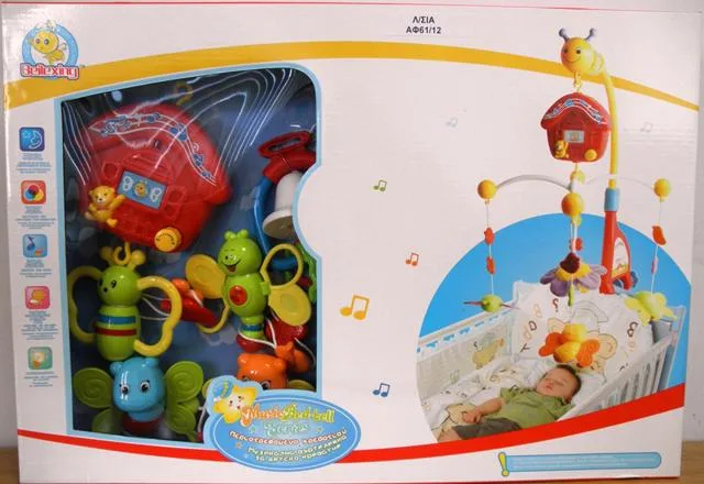 Giocattolo rotante musicale &amp; #13; &amp; #13; «Music Bed-Bell Series» (Beilexing)