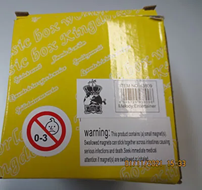 Carillon di musica «Music Box Dancing Dogs» — foto 6 dell'alert A12/01598/22