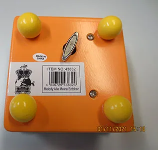 Carillon di musica «Music Box Dancing Rubber» — foto 3 dell'alert A12/01599/22