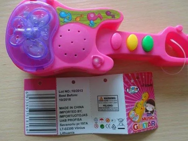 Strumento musicale giocattolo «Music GUITAR» (Yummy Toys)