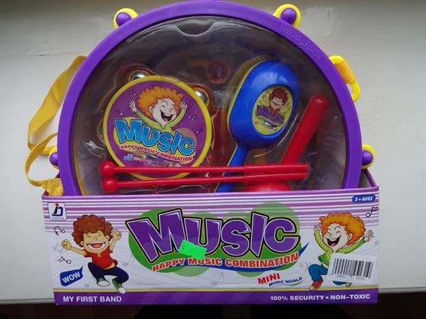Strumenti musicali giocattolo «Music, Happy music combination» (JUNDA TOYS)