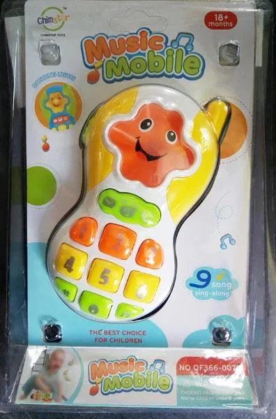 Telefono cellulare giocattolo «Music mobile» (Chimstar)