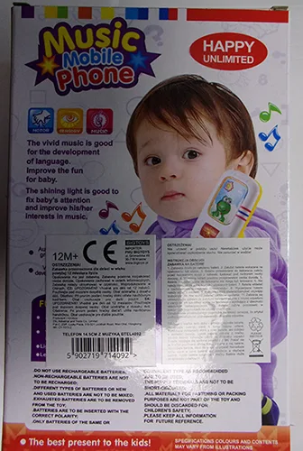Telefono giocattolo «Music Mobile Phone» — foto 4 dell'alert A12/00297/22
