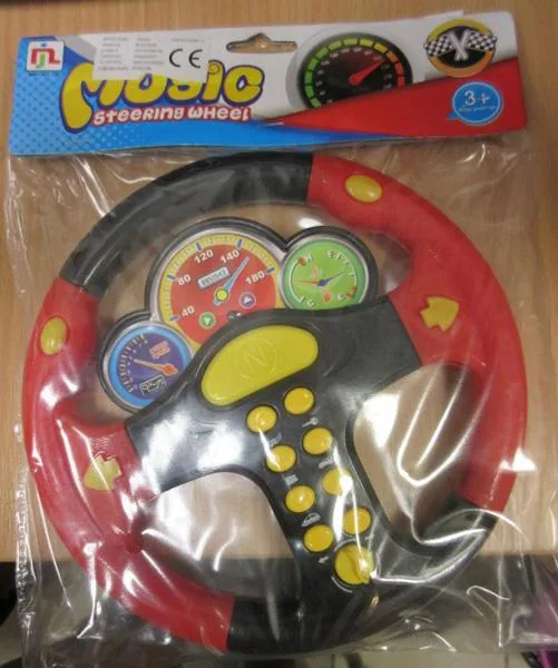 Giocattolo musicale «Music steering wheel» (MEI JIA LE)