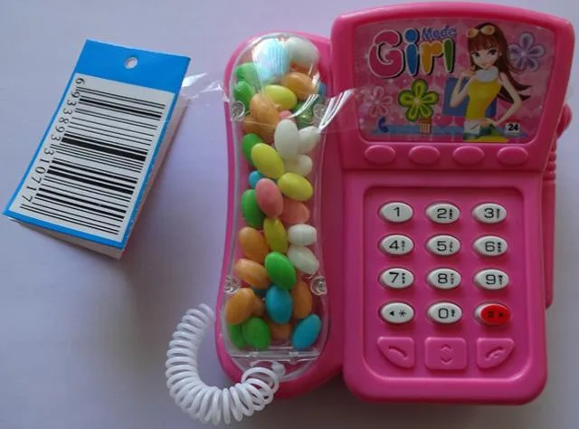 Giocattolo con dolci «Music Telephone» — foto 2 dell'alert A12/1570/13