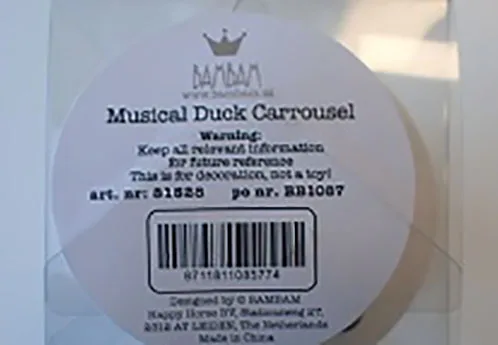 Carrousel di legno «Musical Duck Carrousel» — foto 2 dell'alert A12/01243/21