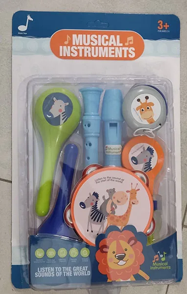 Set di strumenti musicali giocattolo «Musical instruments» (Xinya Toys)