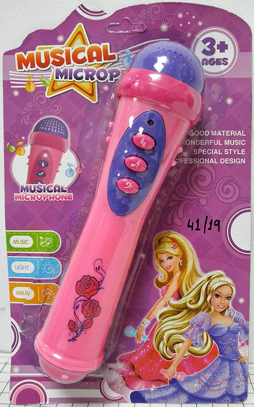 Microfono giocattolo «MUSICAL MICROPHONE»