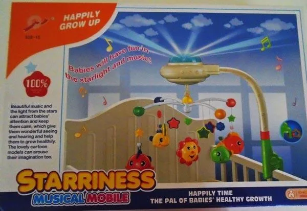 Mobile dei bambini «Musical mobile» (Starriness)