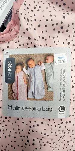 Sacco di sonno «Muslin sleeping bag» (Baby- jou)