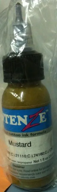 Inchiostro del tatuaggio & #13; & #13; «Mustard» — foto 2 dell'alert A12/1364/12