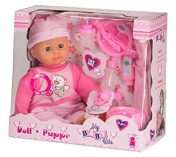Bambola di plastica «My baby &amp; me» (A.I.&amp;E.)
