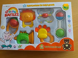 Set di giocattoli a sonaglio «my baby RATTLES» — foto 3 dell'alert A12/01140/21