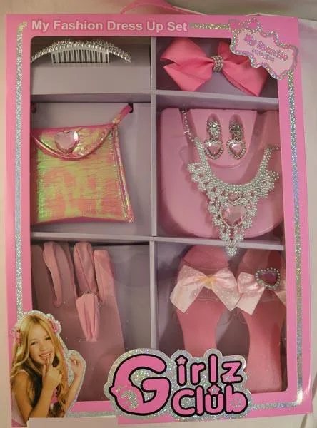 Set di giocattoli in plastica «My fashion dress up set» (Girlz Club)