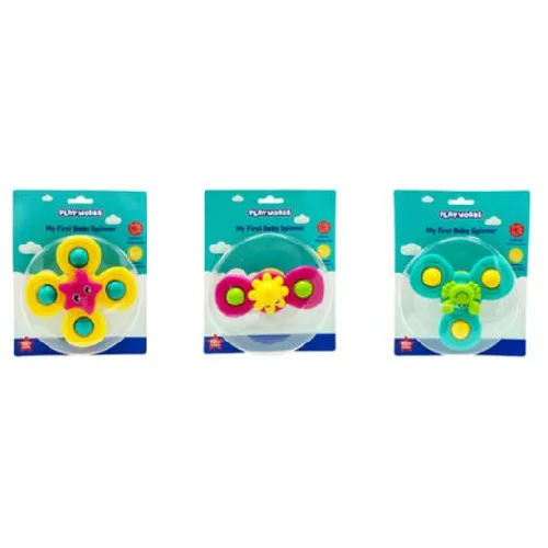 Spiner giocattolo «My First Baby Spinner» (The Works - Playworks)